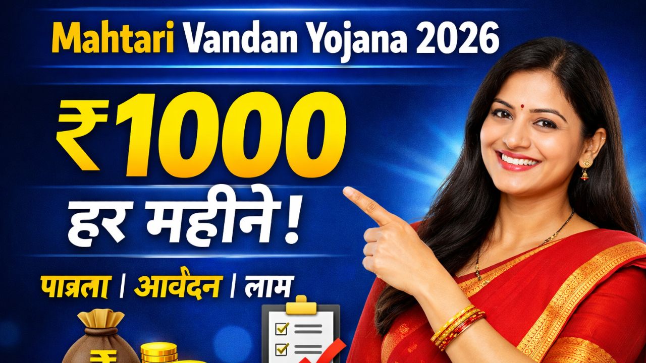 Mahtari Vandan Yojana 2026: हर महीने ₹1000 सहायता | पात्रता, आवेदन प्रक्रिया, लाभ और पूरी जानकारी