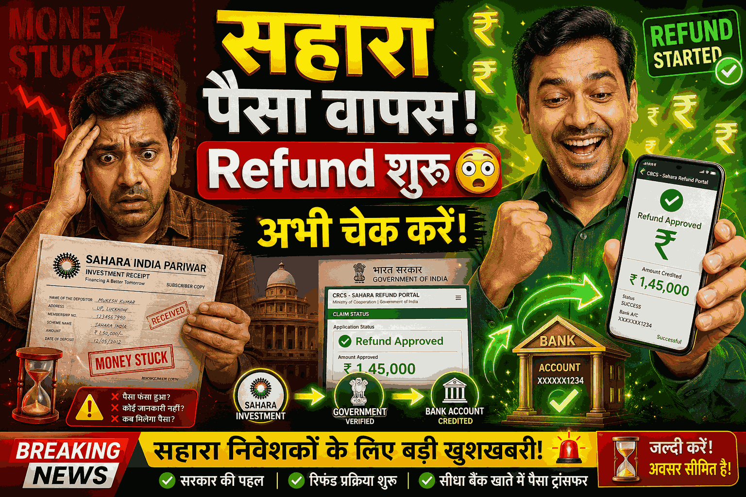 Sahara Refund Money 2026: Complete Guide, Process, Eligibility & Latest Updates