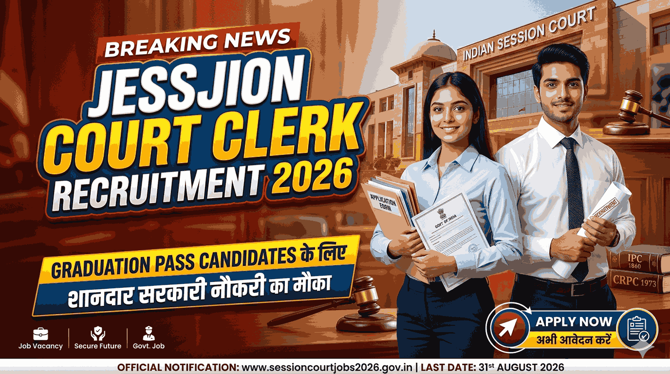 Session Court Clerk Recruitment 2026