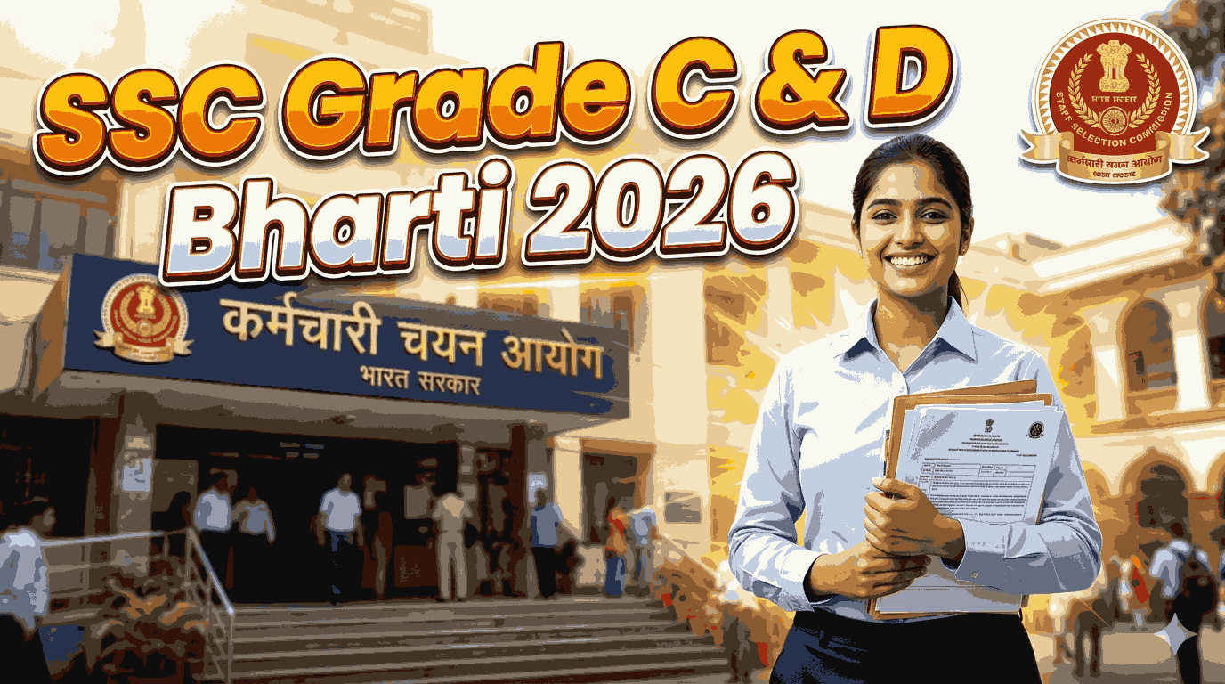 SSC Grade C & D Bharti 2026